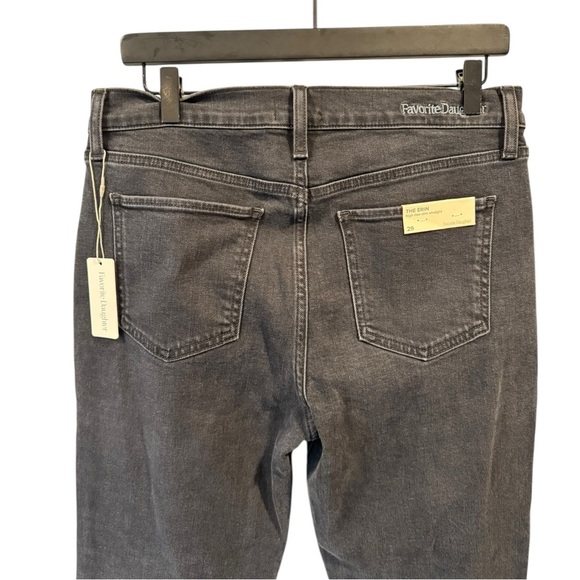 New! Favorite Daughter The Erin High Rise Slim Straight Jeans - Picture 6 of 8